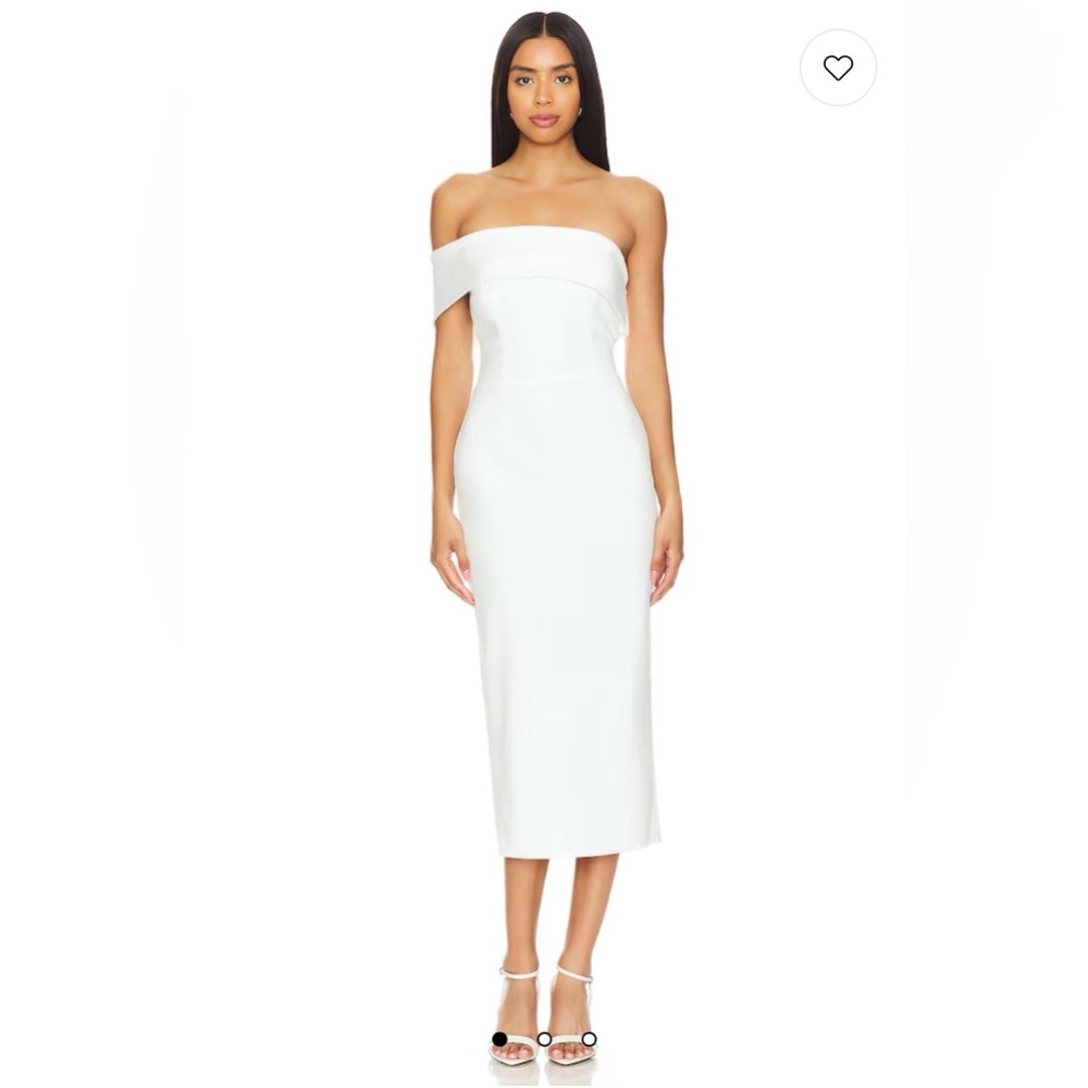 Katie May Apollo Dress Ivory size 14 Midi